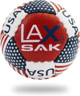 lacrosse sak soft practice lacrosse balls - ideal weight &amp; size for 🥍 regulation gameplay, perfect for indoor &amp; outdoor practices with controlled bounce &amp; limited rebounds логотип