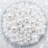 lolasaturdays pearls: assorted white loose beads vase filler - 1 pound pack логотип