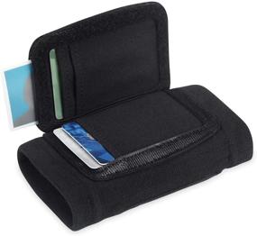 img 2 attached to 👝 FLEXX ID X5: Black Wearable Wallet with ID Badge Holder - Quick Hands-Free Access, Secure & Convenient