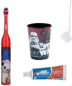 img 4 attached to 🌟 Star Wars Kid's Powered Toothbrush & Bundle Set