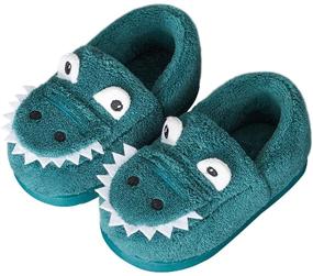 img 4 attached to 🐊 SITAILE Crocodile Toddler Boys' Shoes – Anti-Slip Slippers for Better Traction