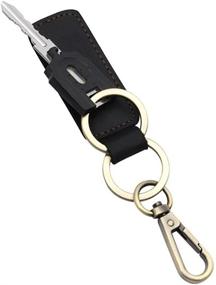 img 3 attached to Exquisite Handcrafted Premium Keychain Organizer - EXKOKORO