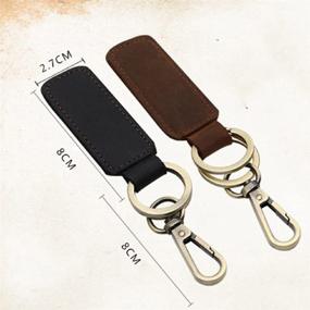 img 1 attached to Exquisite Handcrafted Premium Keychain Organizer - EXKOKORO