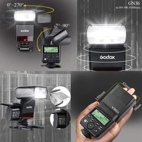 img 3 attached to GODOX Wireless Speedlight Rechargeable Battery Camera & Photo and Flashes