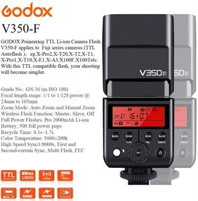 img 1 attached to GODOX Wireless Speedlight Rechargeable Battery Camera & Photo and Flashes
