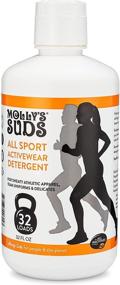 img 4 attached to 🏋️ Molly's Suds All Sport Laundry Wash, Organic Detergent for Workout Clothes, Athletic Wear, and Sports Fabrics, 32 Loads