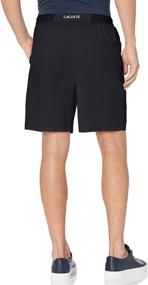 img 1 attached to 🎾 Lacoste Men's Tennis Stretch Taffeta Short: Superior Comfort and Performance