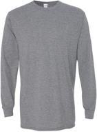 👕 gildan g5400 men's long sleeve 100% cotton clothing logo