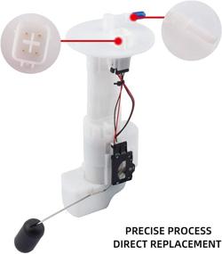 img 2 attached to 🔧Высококачественная модульная сборка топливного насоса Dasbecan для Kawasaki Mule 4000 Mule 4010 EFI (2009-2020) - Заменяет OEM# 49040-0719, 49040-0718, 49019-0013