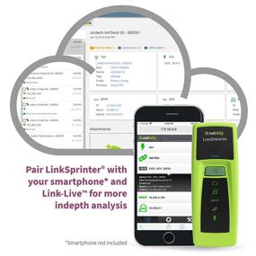 img 1 attached to 🔌 NETSCOUT LSPRNTR 300 LinkSprinter: Accurate Distance Indication for Seamless Networking