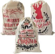 gkanmore santa christmas drawstring storage: the perfect solution for organizing your holiday decorations logo
