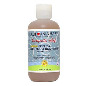 img 4 attached to 🌿 California Baby Eczema Shampoo and Body Wash: Natural Skin Protectant for Dry, Sensitive Skin - Organic Oatmeal and Calendula - 8.5 oz