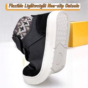 img 1 attached to UOVO Waterproof Sneakers Outdoor Resistant Boys' Shoes : Outdoor