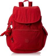 kipling city medium backpack aquatic women's handbags & wallets in fashion backpacks logo