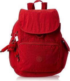 img 4 attached to Kipling City Medium Backpack Aquatic Women's Handbags & Wallets in Fashion Backpacks