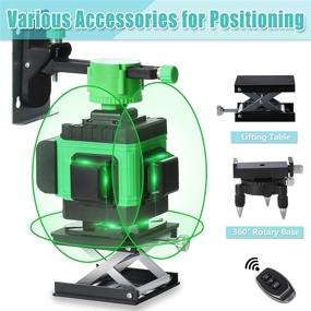 img 2 attached to 🔧 Inspiritech 360 Degree Laser Level with Triple-Axis Leveling