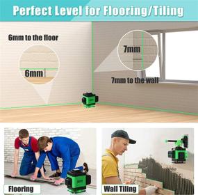 img 1 attached to 🔧 Inspiritech 360 Degree Laser Level with Triple-Axis Leveling