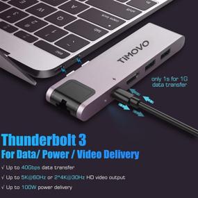 img 1 attached to Адаптер TiMOVO Ethernet Thunderbolt MackBook