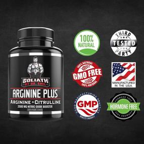 img 1 attached to 💪 Enhance Muscle and Heart Health with Dr. Emil's ARGININE Plus - High Dose NO Booster Tablets - L Arginine + L Citrulline - Nitric Oxide Supplement