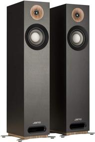 img 4 attached to 🎧 Immerse Yourself in Audio Bliss with Jamo Studio Series S 805 - Black Floorstanding Speakers - Pair