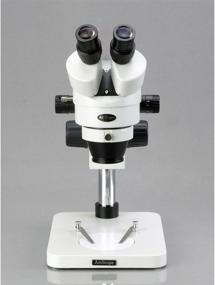 img 2 attached to 🔬 AmScope SM-1BSX-64S Professional Binocular Stereo Zoom Microscope with LED Ring Light, 3.5X-45X Magnification and 0.7X-4.5X Zoom Objective - Pillar Stand, 110V-240V, WH10x Eyepieces, and Bonus 0.5x Barlow Lens