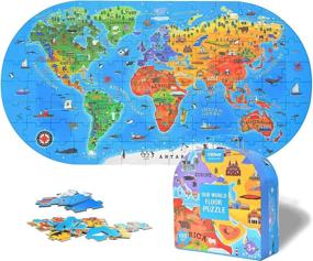 img 4 attached to 🌍 Geography Educational Learning Puzzles for Children