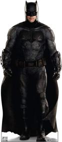 img 4 attached to 🦇 Ultimate Batman Life Size Cardboard Cutout Standup - Must-have for Justice League (2017 Film) Fans