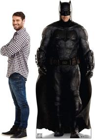 img 2 attached to 🦇 Ultimate Batman Life Size Cardboard Cutout Standup - Must-have for Justice League (2017 Film) Fans