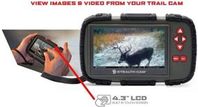 img 1 attached to 📸 Enhanced Stealth Cam 4.3-inch Color LCD Touch Screen SD Card Reader/Viewer