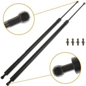 img 3 attached to 🚪 BRTEC Rear Liftgate Struts Lift Supports for Chrysler Town & Country 2001-2007, Dodge Caravan 2001-2007 | 4535 Tailgate Struts Hatch, 2pcs