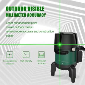 img 2 attached to 360° Rotating Self Leveling Laser Level for Precise Horizontal Alignment