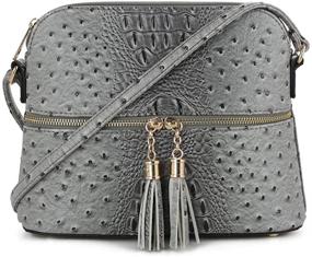 img 4 attached to 👜 Stylish and Lightweight: SG SUGU Crocodile Crossbody Women's Handbags & Wallets and Bags