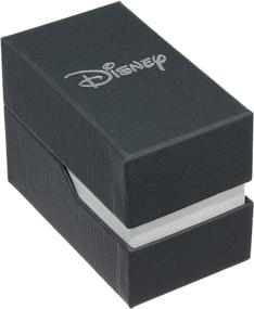 img 2 attached to ⌚ Женские часы Disney W001865 с изображением Микки Мауса: белый ремень из искусственной кожи и стиль вне времени