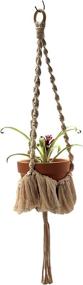 img 3 attached to 🌿 Nature Cord Macrame Kit: DIY Plant Hanger Craft with Pot - Complete Guide for Kids, Teens, and Adults, Learn Knots and Plant Tips