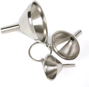 img 3 attached to Norpro Stainless Steel Funnels Set