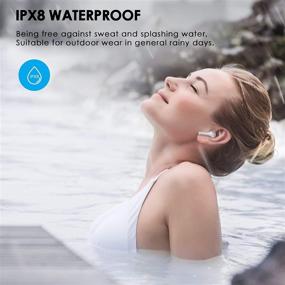 img 2 attached to Waterproof Bluetooth Wireless Headphones Earphones Portable Audio & Video