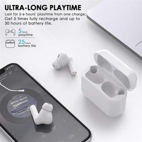 img 3 attached to Waterproof Bluetooth Wireless Headphones Earphones Portable Audio & Video