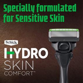 img 1 attached to 🪒 Men's Schick Hydro 5 Sense Sensitive Skin Razor Refills - 4 Count