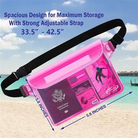 img 2 attached to AiRunTech Waterproof Dry Bag And Waterproof Cell Phone Bag For Outdoor Water Sports