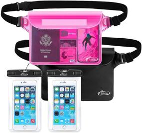 img 4 attached to AiRunTech Waterproof Dry Bag And Waterproof Cell Phone Bag For Outdoor Water Sports