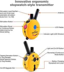 img 1 attached to 🐶 Educator E-Collar Mini: Advanced Remote Dog Training System with 1/2 Mile Range + Bonus Off-Leash 4 Sessions DVD