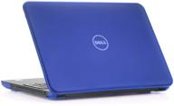 💙 mcover hard shell case for dell inspiron 15 5565/5567 laptop (15.6") – blue, not compatible with other dell inspiron 5000 series models logo