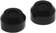 🔧 prothane 19-1724-bl black ball joint boot kit - set of 2 logo