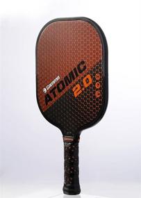 img 1 attached to Gamma Sports 2.0 Pickleball Paddles: USAPA Approved, Textured Graphite or Fiberglass Surface, Honeycombed Aramid Core, Durable Edge Guard, and Firm Honeycomb Grip - Ideal for Indoor or Outdoor Play