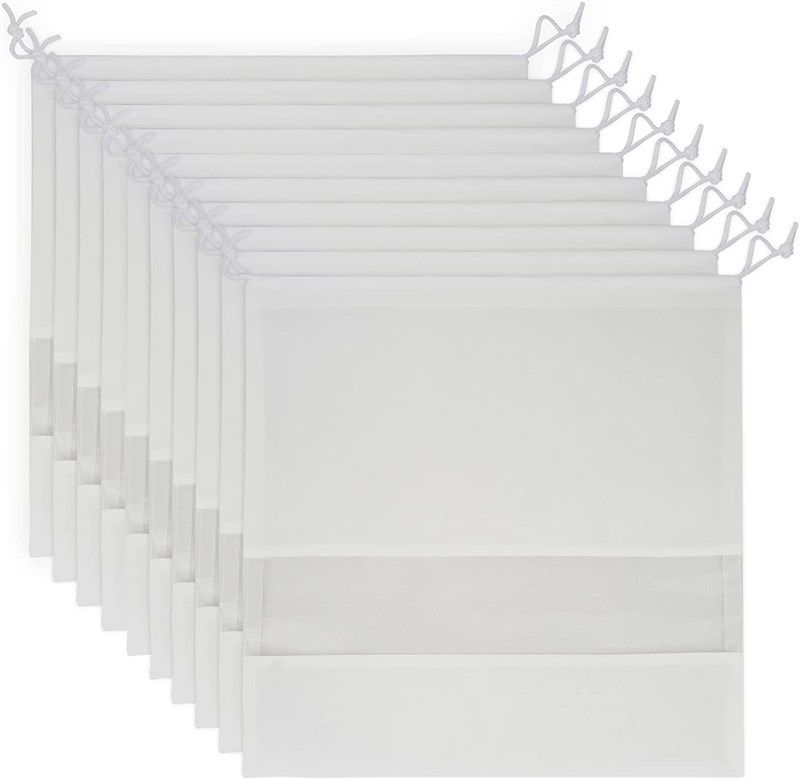 ibnotuiy non woven dustproof organizer drawstring storage & home organization 로고