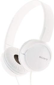 img 2 attached to 🎧 Sony MDRZX110 ZX Series White Stereo Headphones - Lightweight Design, 0.8 Ounce