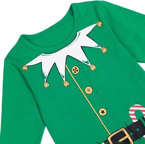 img 3 attached to 🎄 Yruiz Elf Green Christmas Costume T-Shirt - Vibrant Festive Attire for the Holiday Season