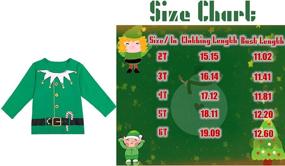 img 1 attached to 🎄 Yruiz Elf Green Christmas Costume T-Shirt - Vibrant Festive Attire for the Holiday Season