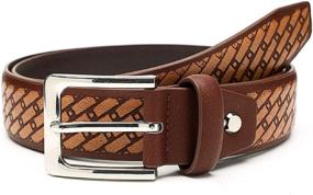 img 2 attached to Earnda Classic Men's Casual Fashion Design Accessories: Optimized Belts for Better SEO