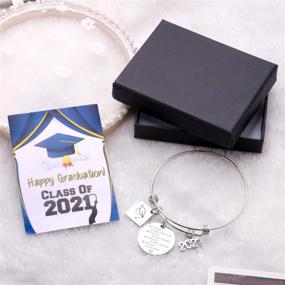 img 2 attached to Graduation Bracelet Decorations Inspirational College